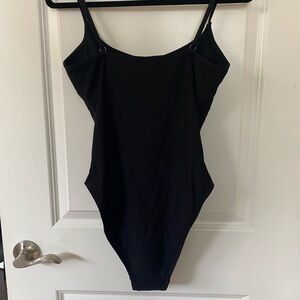 Andie Amalfi Black Ribbed Large Tall